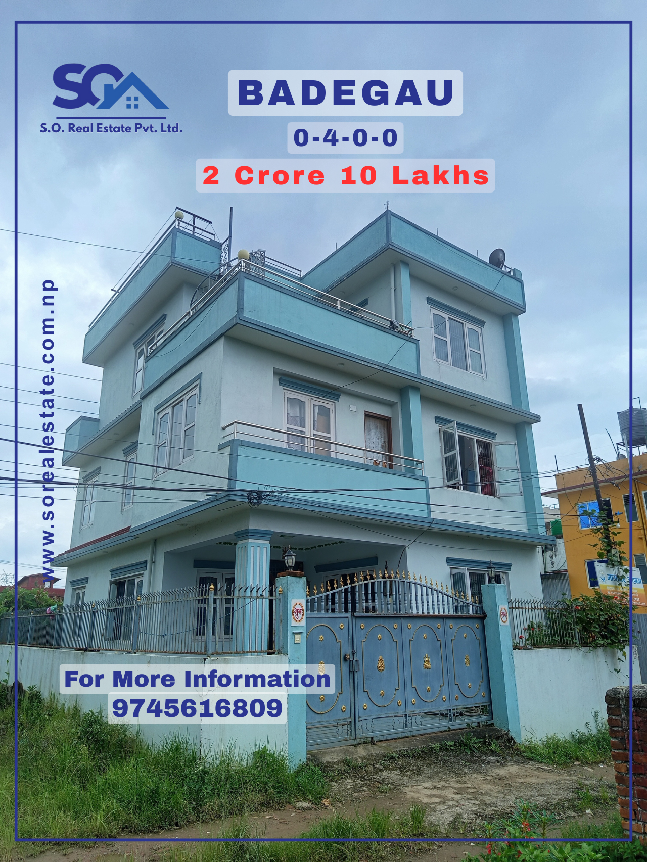 House For Sale at Badegaun | Lalitpur