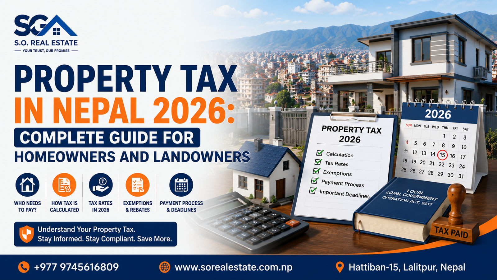 Property Tax and Leasehold Tax in Nepal: Complete Guide (2026)